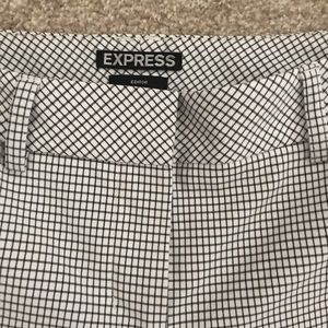 Express cropped dress pant